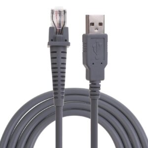 PLCPDM 2m/7FT High Speed USB Cable Scanner Cable USB Data Cable Fitting for GD4130 QD2100 GBT4100 Scanners