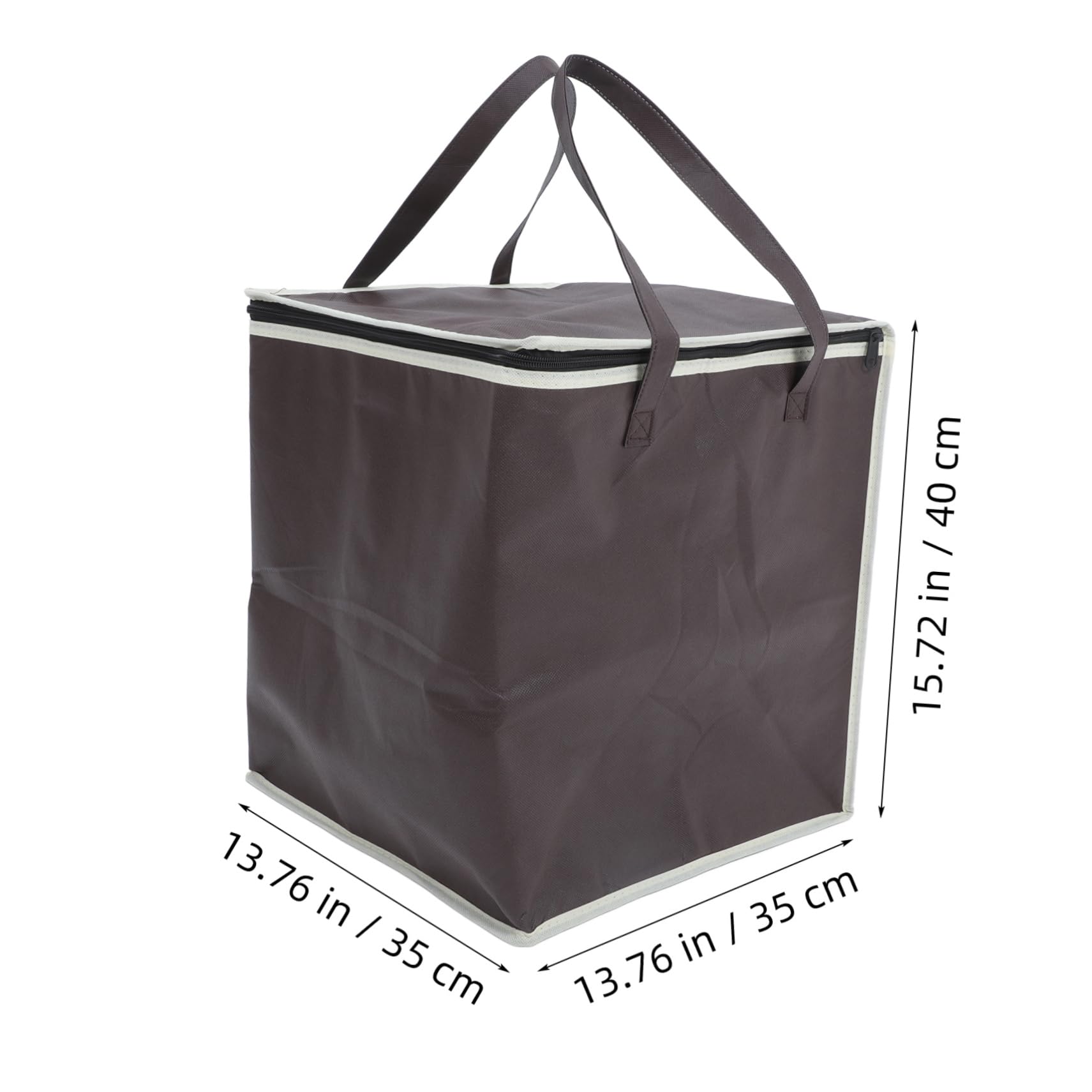 ULTECHNOVO Crock Insulated Bag Pizza Insulated Bag Transport Bag Insulated Grocery Tote Bag Pizza Carrier Bag Insulated Grocery Bags Picnic Cool Bag Freezer Bags for Groceries Cloth Coffee