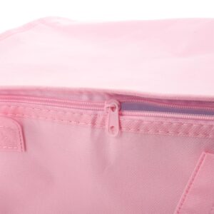 LABRIMP Cake Insulation Bag Deliveries Portable Food Insulated Bag Takeout Door Cake Insulated Bag with Handle Insulated Food Bag Cake Packaging Insulated Bag Pink Non-woven Bags