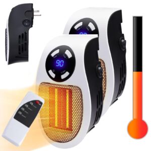 vital heat, vital heat heater, vital heat ceramic heater, vital heat electric space heater, vital heat room heater (2pc)