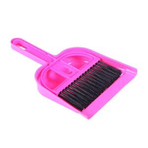 orfofe household supplies tiny dustpan and brush computer cleaning kit mini hand broom miniature dustpan and brush sweeping table brush desk broom computer dustpan duster sofa brooms rosy