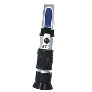 acagala antifreeze refractometer coolant tester for checking freezing point, battery acid condition, freezing point meter coolant antifreeze tester