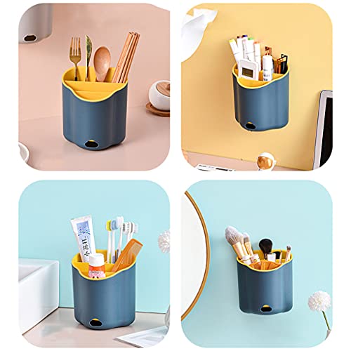 MHADBKH 4 Colors to Choose Kitchen Storage Rack Can Be On Wall Or Stand On Table Large Capacity Help Save Space