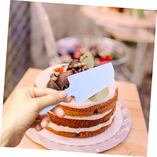 VOSAREA 5pc Cake Knife Birthday Party Supplies Cake Cutter Party Decoration