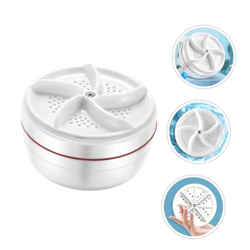 LIFKICH 5pcs Mini Washing Machine Mini Lavadora Travel Washer Mini Portable Washer Bucket Washing Machine Mini Dishwasher for Sink Mini Washer Portable Clothes Washer White Plastic