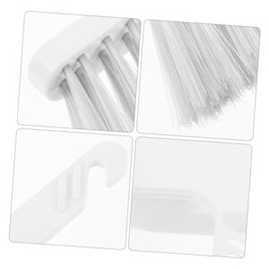 1 Set Mini Table Broom Table Whisk Broom Whisk Broom Small Keyboard Brush Cleaner Mini Cleaning Tool Hand Brush Mini Desktop Broom Multi-Function Mini Dustpan White Plastic HAWILLOSCH