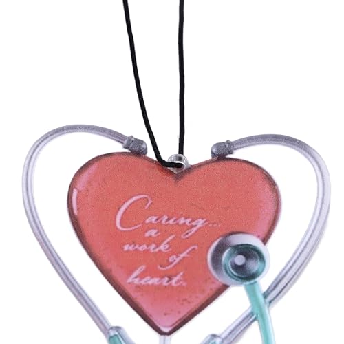 Heart Stethoscope Caring Christmas Tree Ornament Appreciation Doctor Nurse