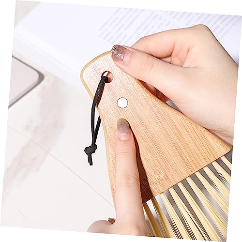 IWOWHERO 1 Set Desktop Broom Multi-Function Mini Dustpan Kid Broom Portable Whisk Broom Dustpan and Broom Cleaning Supply Broom Dustpan Broom Multi-Function Dust Pan Hand Broom