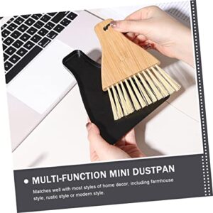 IWOWHERO 1 Set Desktop Broom Multi-Function Mini Dustpan Kid Broom Portable Whisk Broom Dustpan and Broom Cleaning Supply Broom Dustpan Broom Multi-Function Dust Pan Hand Broom