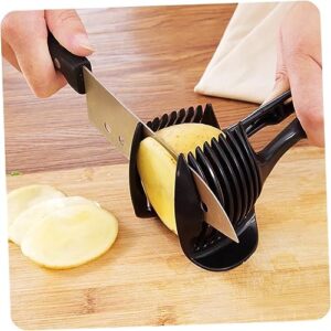 VOSAREA Lemon Cutter Tomato Cutter Slicer Platter Lemon Gadgets Round Tomato Gadgets Tomato Slicer Lemon Tools Orange Gadgets Supplies Lemons Fruit Slicer Kitchen Cutting Aid Slicing Tool