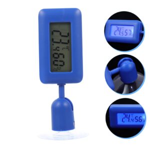 GREENADSCAPE Reptile Hygrometer Rotary Reptile Thermometer Temperature and Humidity Meter Mini Thermometer Aquarium Plant Holder Reptile Terrariums Leopard Gecko Digital Reptile Thermometer Abs