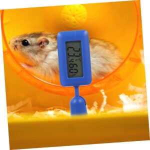 GREENADSCAPE Reptile Hygrometer Rotary Reptile Thermometer Temperature and Humidity Meter Mini Thermometer Aquarium Plant Holder Reptile Terrariums Leopard Gecko Digital Reptile Thermometer Abs