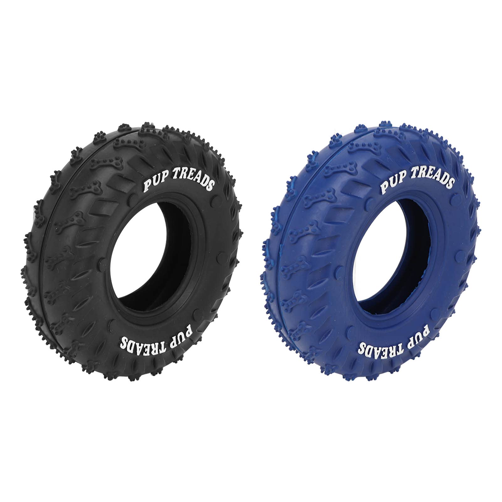 Yosoo Rubber Tire Dog Chew Toy Safe for Medium Large Dogs Rubber Pet Chew Toy