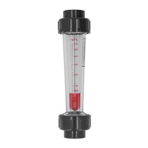 Water Meter, High Accuracy ABS Plastic Tube Design Liquid Meter 0.6‑6mh Water Flowmeter