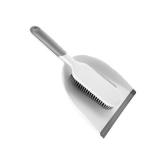 butifulsic 2 pcs set pp practical brush bed cleaning tool dustpan and brush white sweeper broom