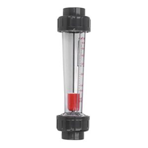 Water Meter, Liquid Meter High Accuracy ABS Plastic Tube Design 0.6‑6mh Water Flowmeter