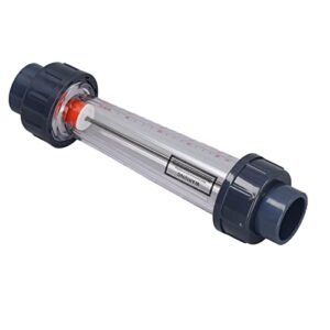 Plastic Tube Liquid Meter, High Accuracy Water Meter Gauge, 160 1600LPH Large Range, ABS Shell for Durability, and Alkali