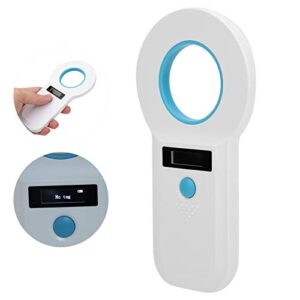 Animal Tag Reader Microchip Scanner High Brightness Display Easy Operation for Small Animal Management