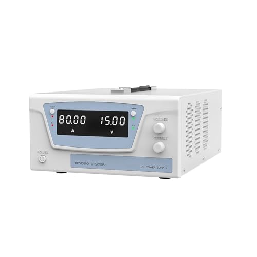 Arionyx 110V Laboratory High Power Supply DC Variable 1200W 1500W 1800W 2000W 2400W 3000W Bench Adjustable Switching Power Supply(KPS3080-30V80A-2400W)