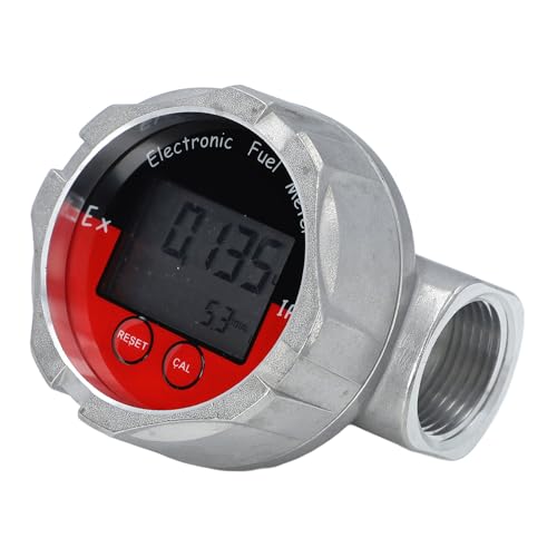 1 Inch Digital Meter High Accuracy Gauge LCD Display for Gasoline Water 20MPa