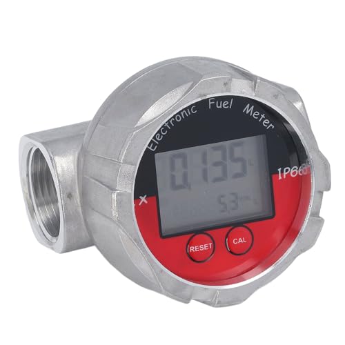 1 Inch Digital Meter High Accuracy Gauge LCD Display for Gasoline Water 20MPa