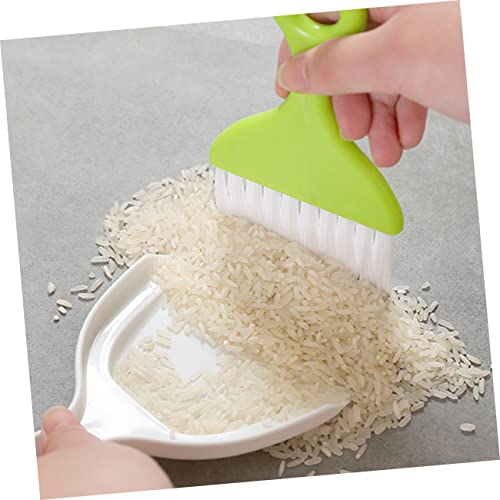 COLLBATH 2 Sets Cleaning Dustpan Cleaning Brush Cleaning Tools Kid Broom Hand Broom Handled Dustpan Broom Dustpan and Brush Mini Broom Mini Dusting Broom Tent Broom Hand Sweeping Brush