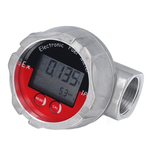 1 Inch Digital Meter High Accuracy Gauge LCD Display for Gasoline Water 20MPa