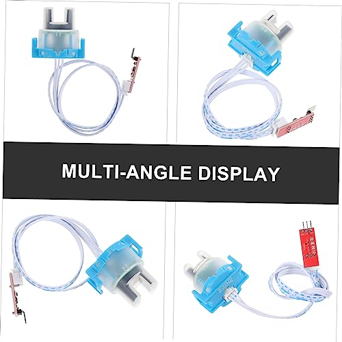 HOMOCONO Module Turbidity Experiment Turbidity Sensor Detection Turbidity Value Detection Water Quality Detection Dishwasher Turbidity Sensor Turbidity Testing 3.3-5v Turbidity Plastic Blue