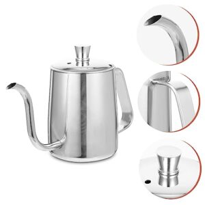 OKUMEYR Coffee Maker Home Supplies Stainless Tea Kettle Espresso Machine Espresso Coffee Maker Machine Espresso Maker Kitchen Water Kettle Coffee Silver Stainless Steel