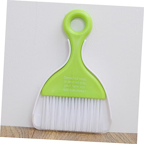 Healeved 2 Sets Household Supplies Broom Hand Kid Broom Cleaning Brush Tent Broom Cleaning Tools Dust Broom Mini Broom Cleaning Broom Keyboard Broom Dustpan Cleaning Dustpan