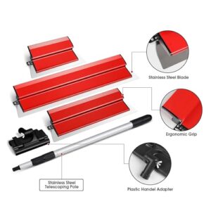 Skimming Blade Set High Strength Stainless Steel Blade for Smooth Wall Ceiling