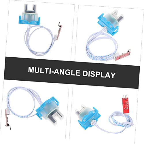 TOKIDNY Module Water Quality Detection 3.3-5v Turbidity Sensor Water Turbidity Sensor Industrial Turbidity Sensor Dishwasher Turbidity Sensor 3.3-5v Turbidity Value Detection Blue Plastic