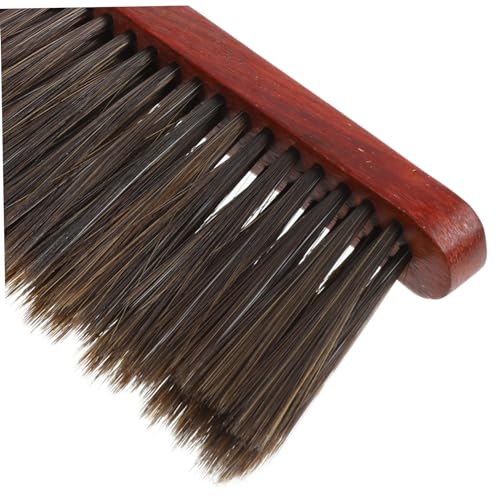 OSOLADY Upholstery Brush The Pet Wood Handheld Broom Brown Clothes Brush Whisk Brooms Small Hand