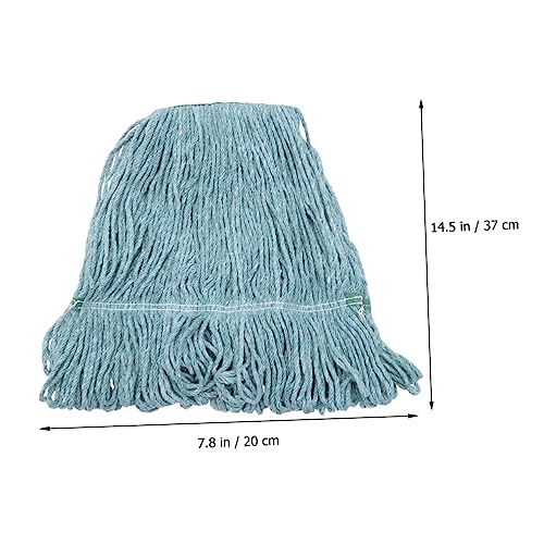 HAPINARY 1pc Mop Cloth Replacement Mop Accessories Mop Head Mop Handle Commercial Floor Cleaner Mop Sponge Headband Reusable Mop Head Commercial Mop Heads Wet Mop Spray Mop Green