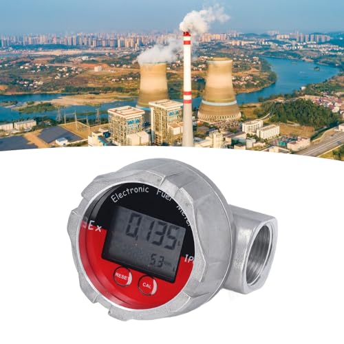 1 Inch Digital Meter High Accuracy Gauge LCD Display for Gasoline Water 20MPa