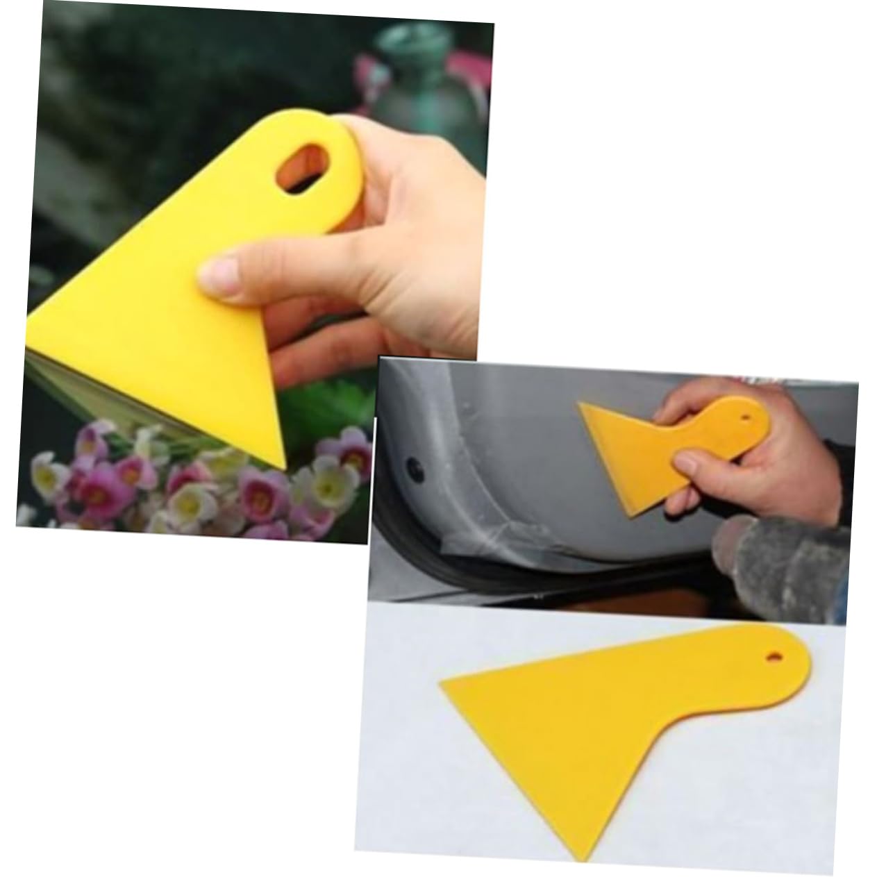 PRETYZOOM Scraper for DIY Tools Glue Scraper Small Scraper DIY Scraper Yellow