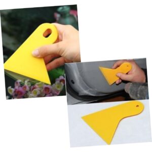 Scraper for DIY Tools Scraper Handwork Tool DIY Scraper Small Scraper Glue Scraper Yellow TOGEVAL