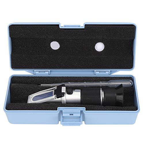 YLHHWVY Refractometer Handheld Refractometer 0-50% Sugar Test Range Hydrometer with Auto Temperature Compensation Science Lab Refractometers