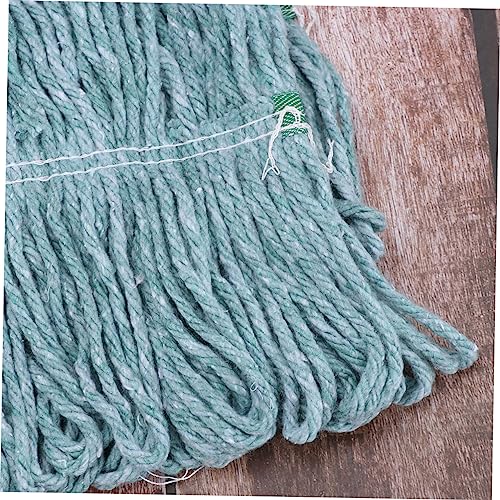 HAPINARY 1pc Mop Cloth Replacement Mop Accessories Mop Head Mop Handle Commercial Floor Cleaner Mop Sponge Headband Reusable Mop Head Commercial Mop Heads Wet Mop Spray Mop Green