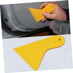 Mikinona Scraper for DIY Tool Glue Scraper DIY Scraper Small Scraper Yellow