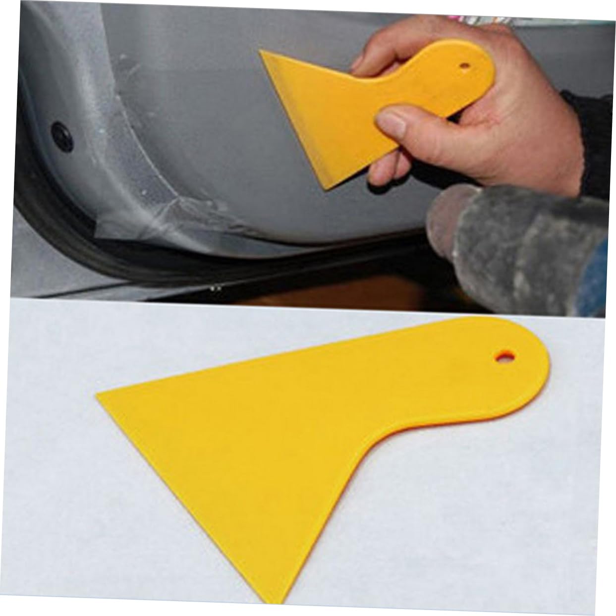 PRETYZOOM Scraper for DIY Tools Glue Scraper Small Scraper DIY Scraper Yellow