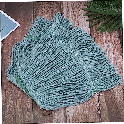 HAPINARY 1pc Mop Cloth Replacement Mop Accessories Mop Head Mop Handle Commercial Floor Cleaner Mop Sponge Headband Reusable Mop Head Commercial Mop Heads Wet Mop Spray Mop Green