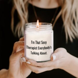 Funny Sexy Therapist Gifts for Therapists in Training Therapist Unique Christmas Unique Gifts for Co Workers Therapist Office Decor Therapist