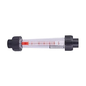 LZB - 15 Plastic Tube Flowmeter Liquid Rate Gauge High Accuracy Alkali Resistant Liquid Meter (5-50mL/H)