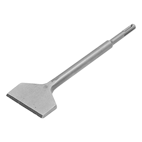 SDS Plus Chisel, Wide Tile Thinset Chisel Air Hammer Bits Wall Floor Scraper Round Shank Demolition Hammer Demolition Hammer 3in X 10in