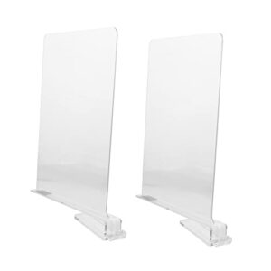 caxusd 2pcs plastic partitions closet shelf abs closet dividers plastic wardrobe dividers