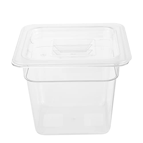 DONGhREE Food Pans with Lids Wide Practicability 8 Packaged for Hotels Fast Food Restaurants