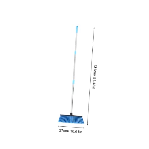 BUTIFULSIC Long-Handled Broom Tool Home Cleaning Device Kitchen Brooms for Sweeping Indoor Household Broom Bathroom Cleaning Device Household Supplies Cleaning Brooms Stainless Steel