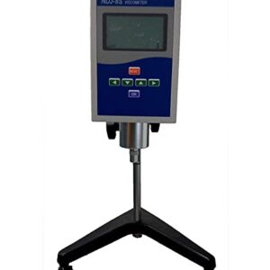 VTSYIQI Rotary Viscometer Rotational Viscosity Meter Digital Rotary Viscometer Fluidimeter with Test Range 1~100000mPa.s 4 Rotor Viscosity Measurement