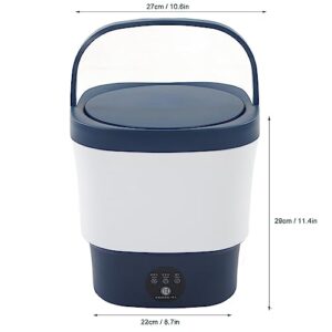 Portable Washing Machine, Mini Washer, High Speed Motor, Three Modes, for Household Clothes,Underwear,Socks,Baby Clothes (Blue)